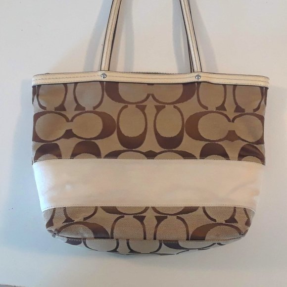 Coach Handbags - Tan Coach Tote Bag